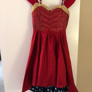 Wonder Woman Prom Dress